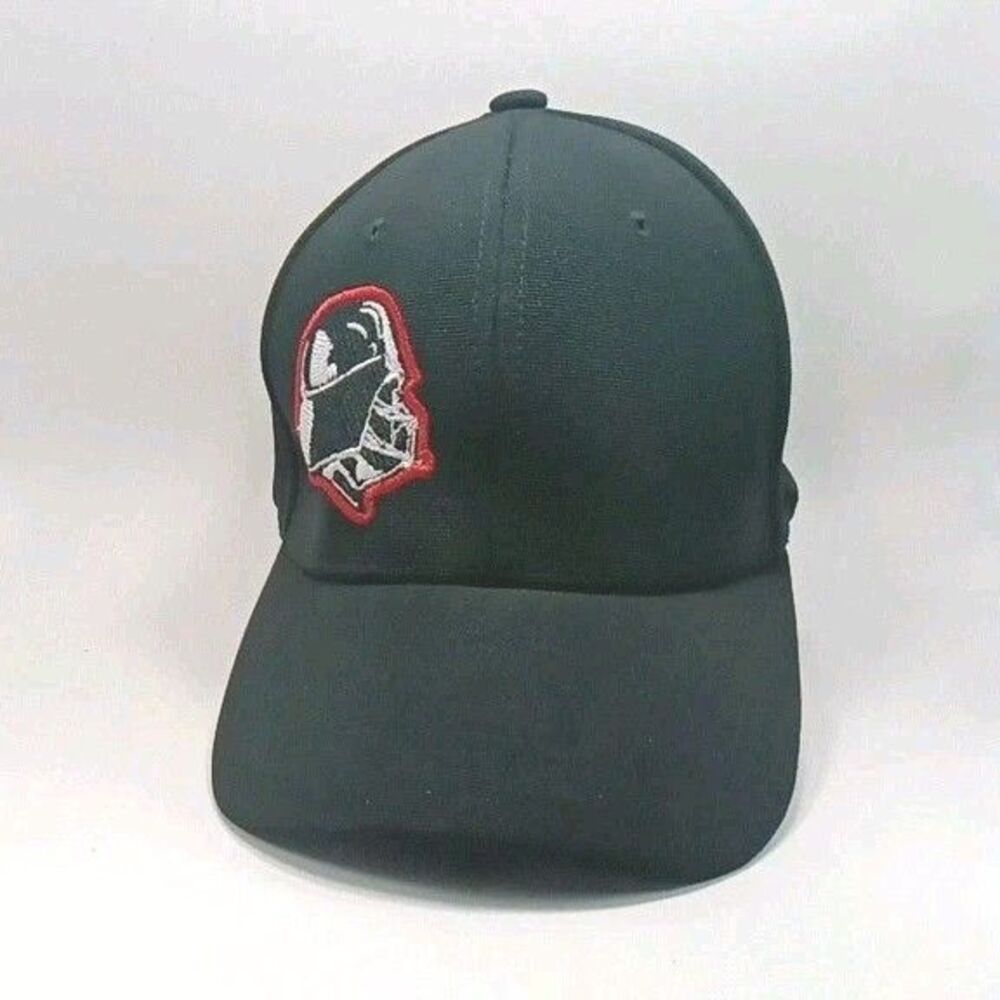 RARE Darth Vader Embroidered White Logo Black Hat Cap Fitted 6.78 Tags Removed